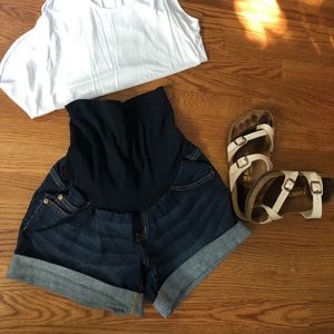Maternity Jean shorts.